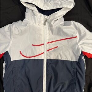 Nike Kids White and Navy jacket